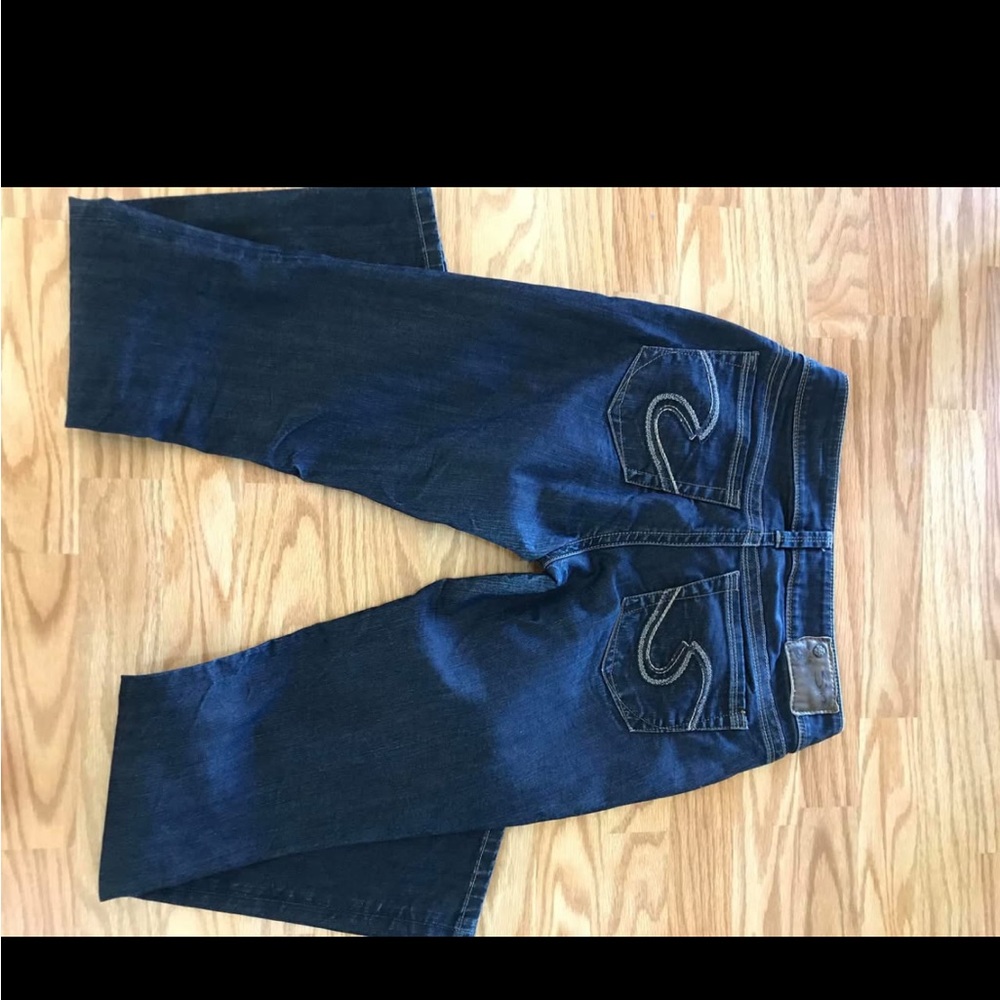 Silver jeans
